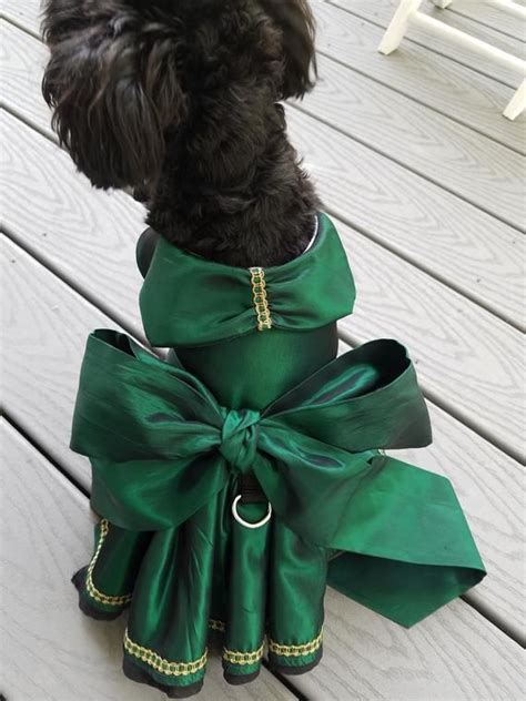 emerald green dog dress|dog dresses for pets.